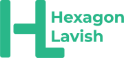 Hexagon Lavish Logo with Text